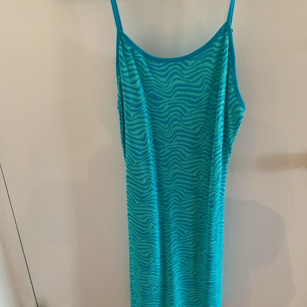 Zara Electric Blue Retro Dress